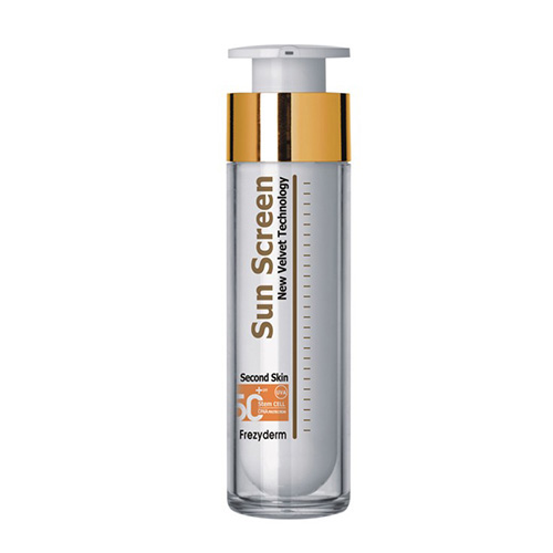 Sun screen velvet face spf50+ - frezyderm (50 ml)