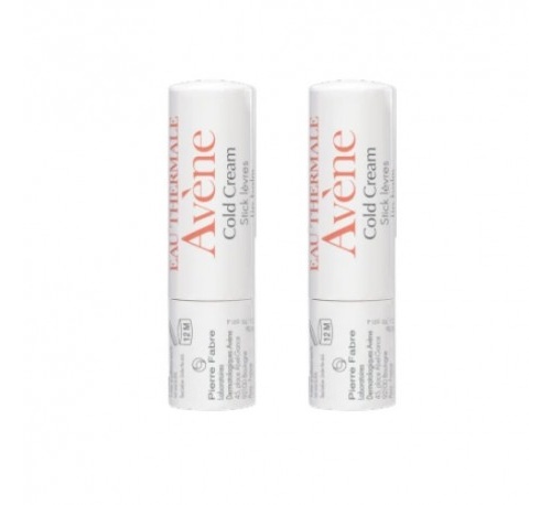 Avene cold cream stick labial nutritivo (2 unidades 4 g pack duo)