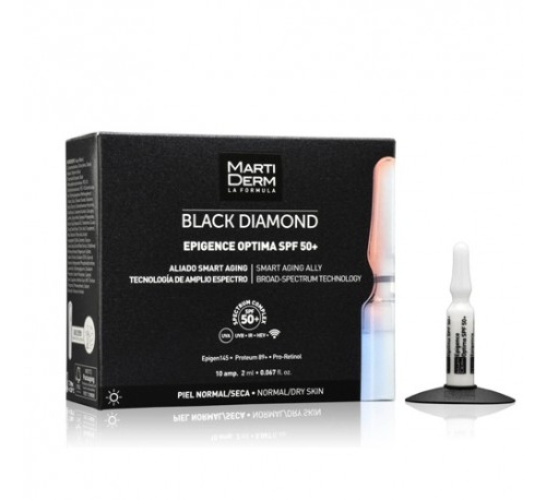 Martiderm epigence optima spf 50+ (10 ampollas 2 ml)