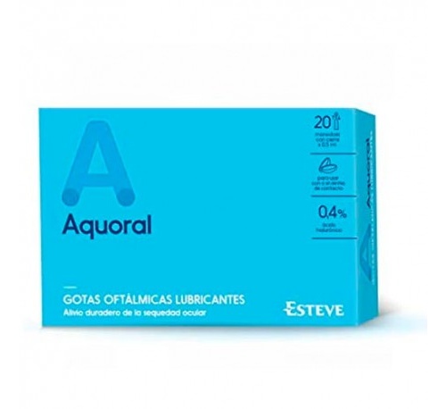 Aquoral Gotas Oftal 0,5ml 20 U