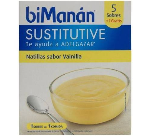 Bimanan Natillas Vainilla 5 Sobres