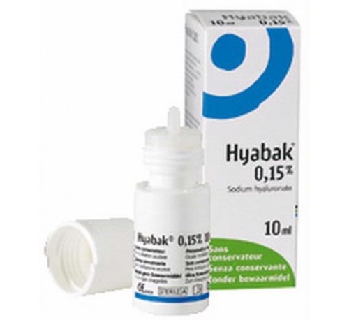 Hyabak solución 10ml