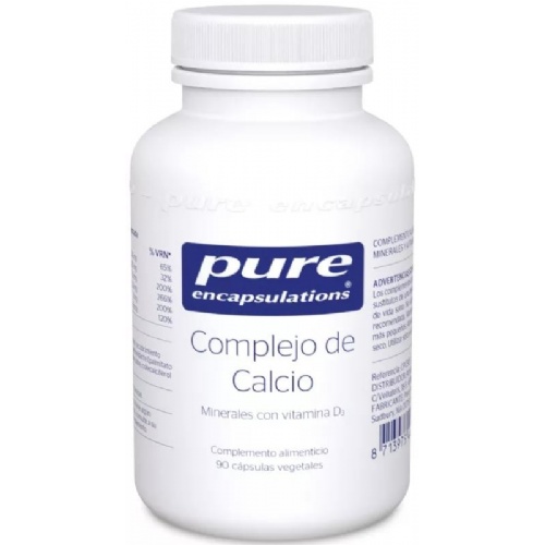 Pure encapsulations complejo de calcio (90 capsulas)
