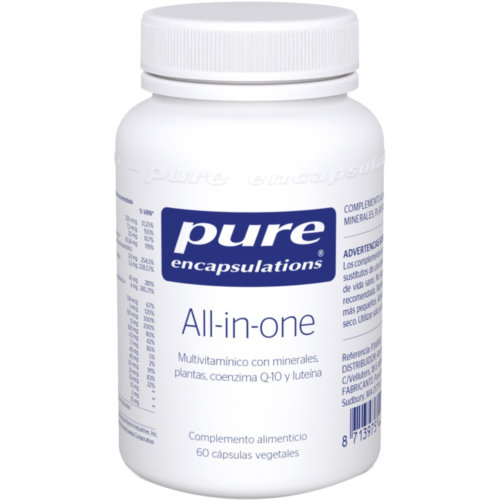 Pure encapsulations all in one (60 capsulas)