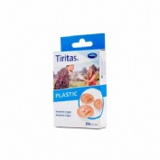 Tiritas plastic - aposito adhesivo (20 unidades redondas 22 mm)