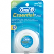Oral-b essential floss fluor - seda dental con cera (menta 50 m)