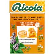 Caram ricola miel hierbas con azucar 50g