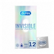 Durex® Invisible extra fino extra sensitivo 12uds