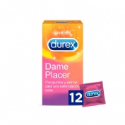 Durex® Dame Placer preservativos 12uds
