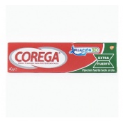 Corega crema extra fuerte - adhesivo protesis dental (1 tubo 40 ml sabor menta)
