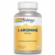 Solaray l-arginina 500 mg 100 vegc