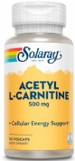 Solaray acetyl l-carnitine 500 mg 30cap