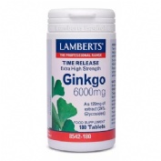 Lamberts ginkgo biloba 6000 8542-180 180comp