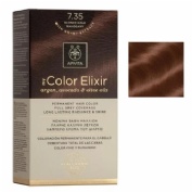Apivita color elixir 7.35 rubio dorado mahogany