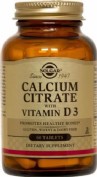 Solgar citrato calcio+vit d3 60(calcium citrate)
