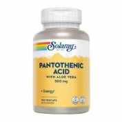 Solaray pantothenic acid 500 mg 10