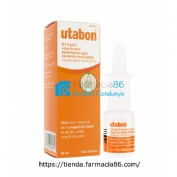 UTABON 0,5 mg/ml SOLUCION PARA PULVERIZACION NASAL CON BOMBA DOSIFICADORA, 1 envase pulverizador de 