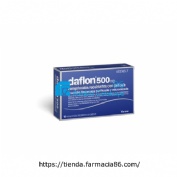 DAFLON 500 MG COMPRIMIDOS RECUBIERTOS CON PELÍCULA, 60 comprimidos