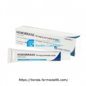 HEMORRANE 10 mg/g POMADA RECTAL , 1 tubo de 30 g