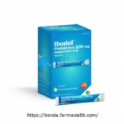 IBUDOL PEDIÁTRICO 200 MG SUSPENSIÓN ORAL , 20 sobres