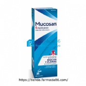 MUCOSAN 6 MG/ML JARABE, 1 frasco de 250 ml