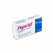 PEPCID 10 mg COMPRIMIDOS RECUBIERTOS , 12 comprimidos