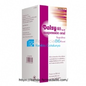 DALSY 40 mg/ml SUSPENSION ORAL , 1 frasco de 150 ml