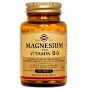 Solgar magnesio con vitamina b6 100 comprimidos