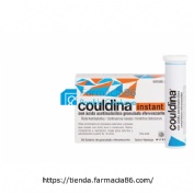 COULDINA INSTANT CON ACIDO ACETILSALICILICO GRANULADO EFERVESCENTE , 20 sobres