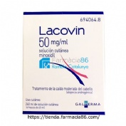 LACOVIN 50 mg/ml SOLUCIÓN CUTÁNEA , 4 frascos de 60 ml