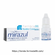 MIRAZUL 1,25 MG/ML COLIRIO EN SOLUCIÓN. , 1 frasco de 10 ml