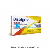 BISOLGRIP FORTE GRANULADO PARA SOLUCION ORAL , 10 sobres