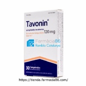 TAVONIN 120 MG COMPRIMIDOS RECUBIERTOS CON PELICULA , 30 comprimidos