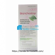 BRONCHOSTOP ANTITUSIVO Y EXPECTORANTE SOLUCION ORAL , 1 frasco de 200 ml
