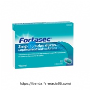FORTASEC 2 mg CAPSULAS DURAS 20 cápsulas