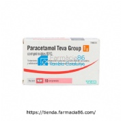 PARACETAMOL TEVA GROUP 1 G COMPRIMIDOS EFG 10 comprimidos