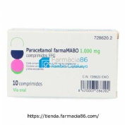 PARACETAMOL FARMAMABO 1000 MG COMPRIMIDOS EFG 10 comprimidos