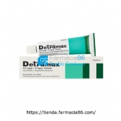 DETRAMAX 2,5 mg/g + 15 mg/g POMADA , 1 tubo de 30 g