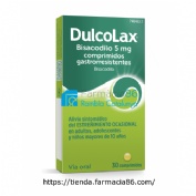 DULCOLAX BISACODILO 5 MG COMPRIMIDOS GASTRORRESISTENTES, 30 comprimidos