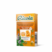 Caram ricola miel hierbas con azucar 50g