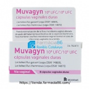 MUVAGYN 10E8 UFC/10E8 UFC CAPSULAS VAGINALES DURAS, 8 cápsulas