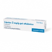 LIPOLASIC 2 mg/g GEL OFTALMICO , 1 tubo de 10 g
