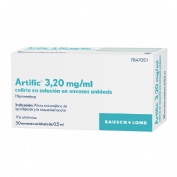 ARTIFIC 3,20 mg/ml COLIRIO EN SOLUCION EN ENVASE  UNIDOSIS , 30 envases unidosis de 0,5 ml