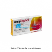 ANGILEPTOL COMPRIMIDOS PARA CHUPAR SABOR MIEL-LIMÓN, 30 comprimidos
