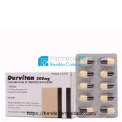 DURVITAN 300 mg CAPSULAS DURAS DE LIBERACION PROLONGADA, 10 cápsulas