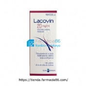 LACOVIN 20 mg/ml SOLUCIÓN CUTÁNEA , 1 frasco de 60 ml