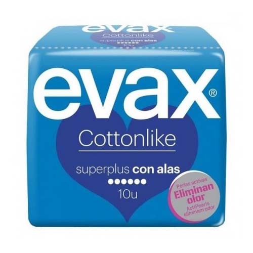 Compresas higienicas femeninas - evax cottonlike (superplus 10 compresas)