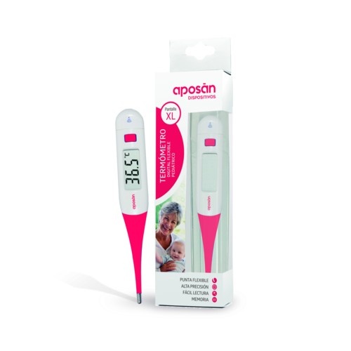 Termometro clinico digital aposan flexible pediatrico xl 1 unidad - aposan