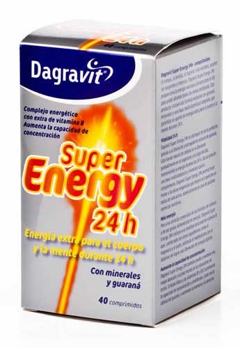Dagravit super energy 24 h (40 comprimidos)