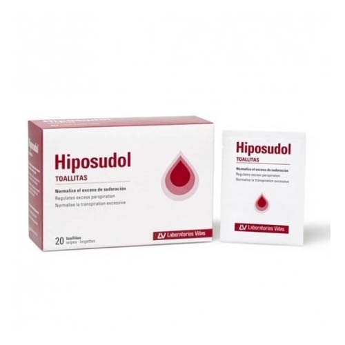 Hiposudol toallitas (20 toallitas 3 ml)